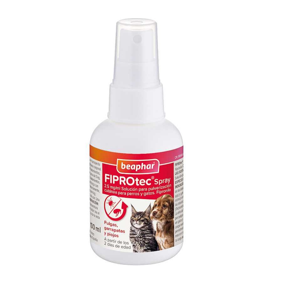 Perros Beaphar Spray Antiparasitario | Beaphar Fiprotec Spray Antiparasitario Para Perros Y Gatos