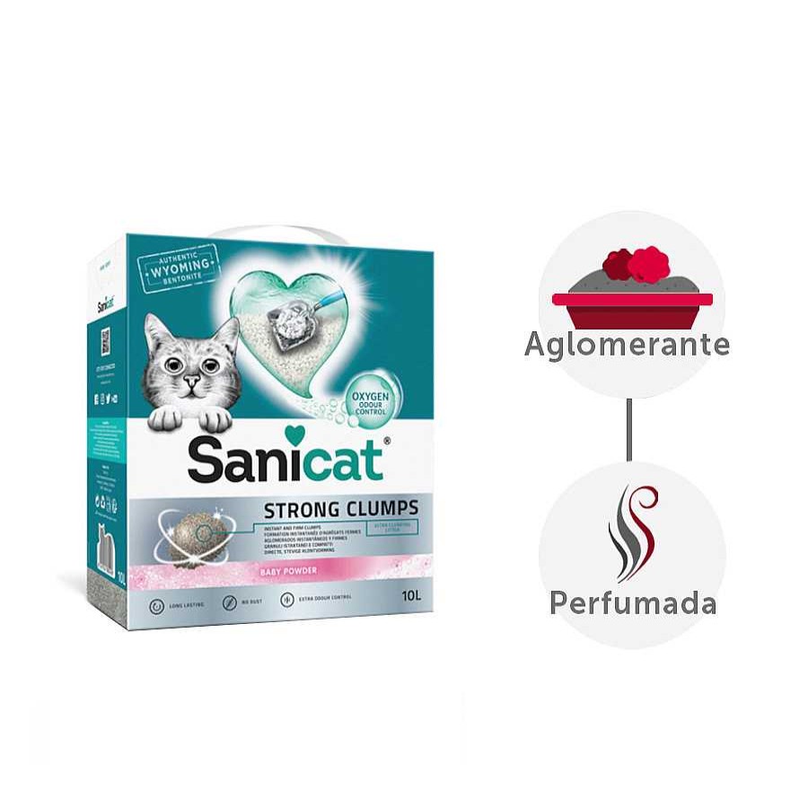 Gatos Sanicat Arena Aglomerante | Sanicat Strong Clumps Arena