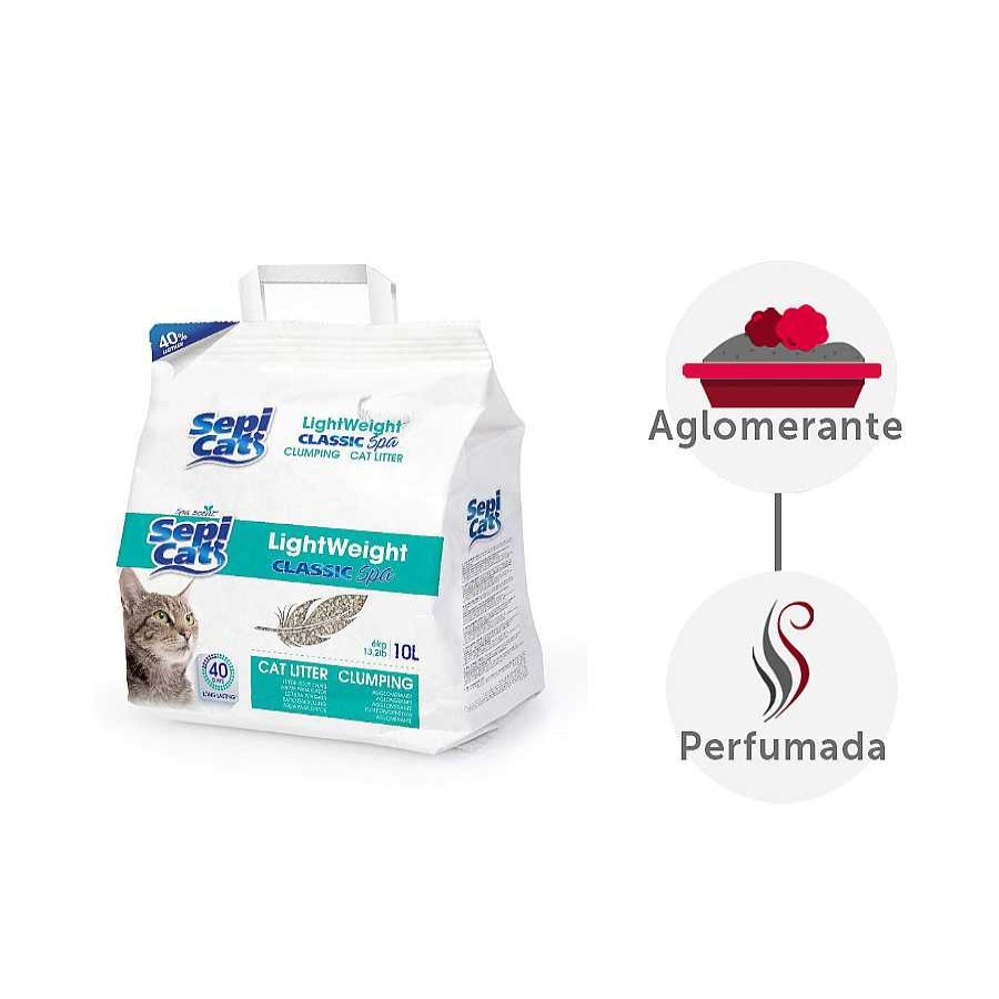 Gatos Sepicat Arena Aglomerante | Sepicat Lightweight Classic Spa Arena Aglomerante