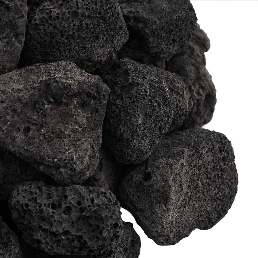 Otros Animales vidaxl Decoraci N De Acuarios | Vidalxl Vidaxl Rocas Volc Nicas Negras 10 Kg 3-5 Cm Para Acuario