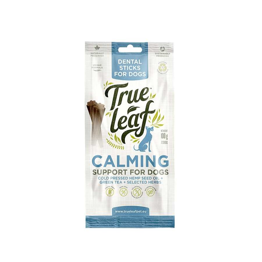 Perros True Leaf Pet Relajantes | Barritas Dentales True Hemp Calming Sabor Pollo