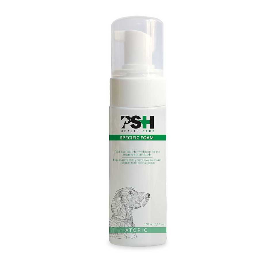 Gatos PSH Productos Para El Pelo | Psh Atopic Skin Espuma Limpiadora Para Perros Y Gatos