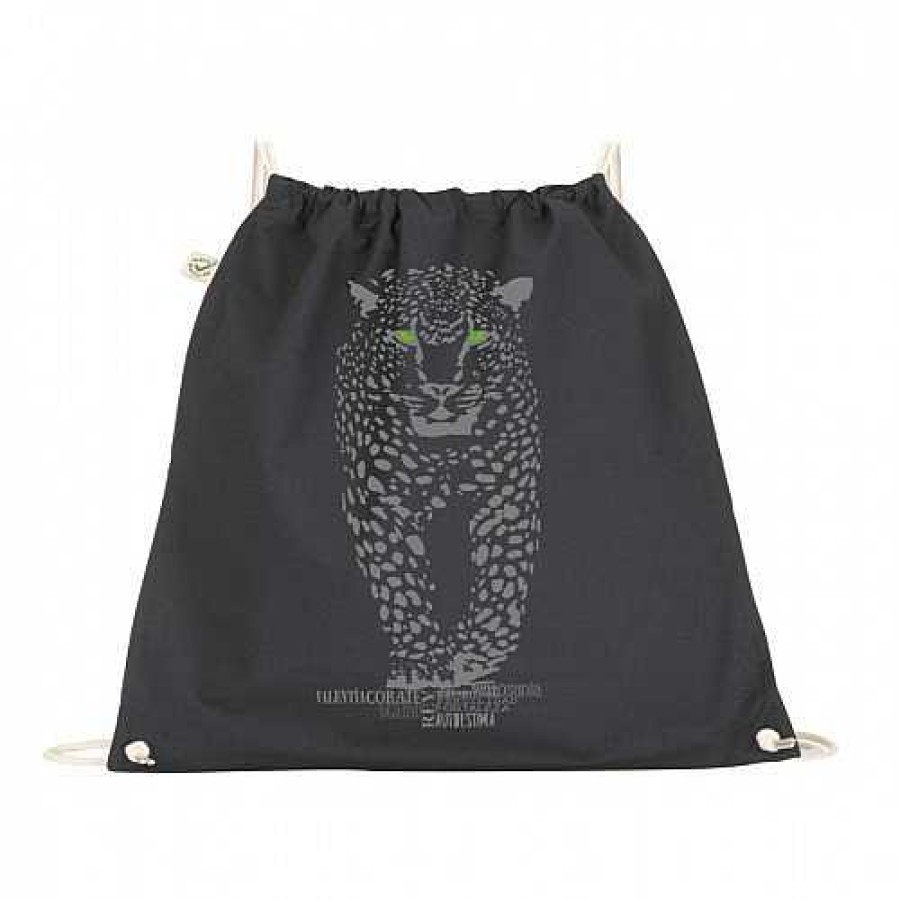 Otros Animales Animal Totem Moda Y Complementos | Mochila De Tela Animal Totem Jaguar Color Negro