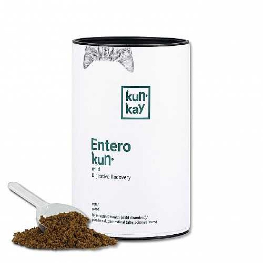 Gatos Kunkay Productos Para La Salud | Suplemento Enterokun Mild Para La Salud Intestinal En Gatos