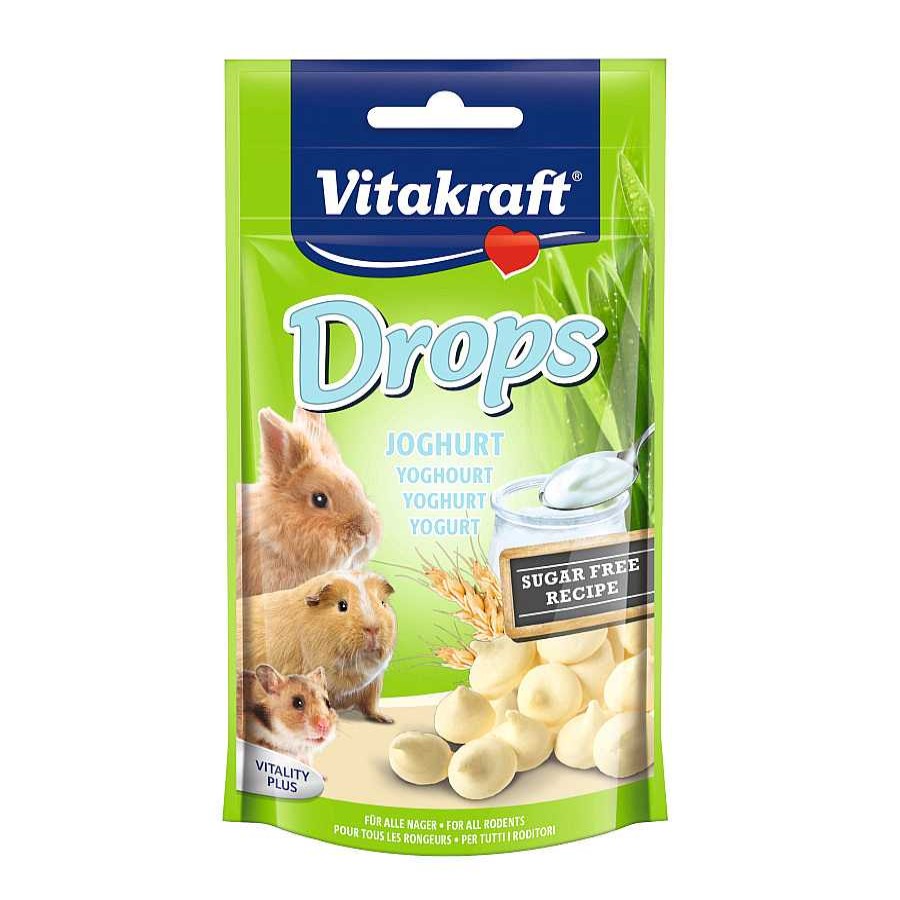 Otros Animales Vitakraft Comida | Vitakraft Drops Chuches De Yogur Para Roedores