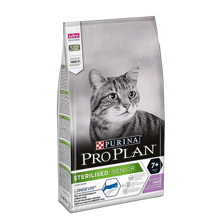 Gatos Pro Plan | Pro Plan Senior Sterilized Pavo Pienso Para Gatos