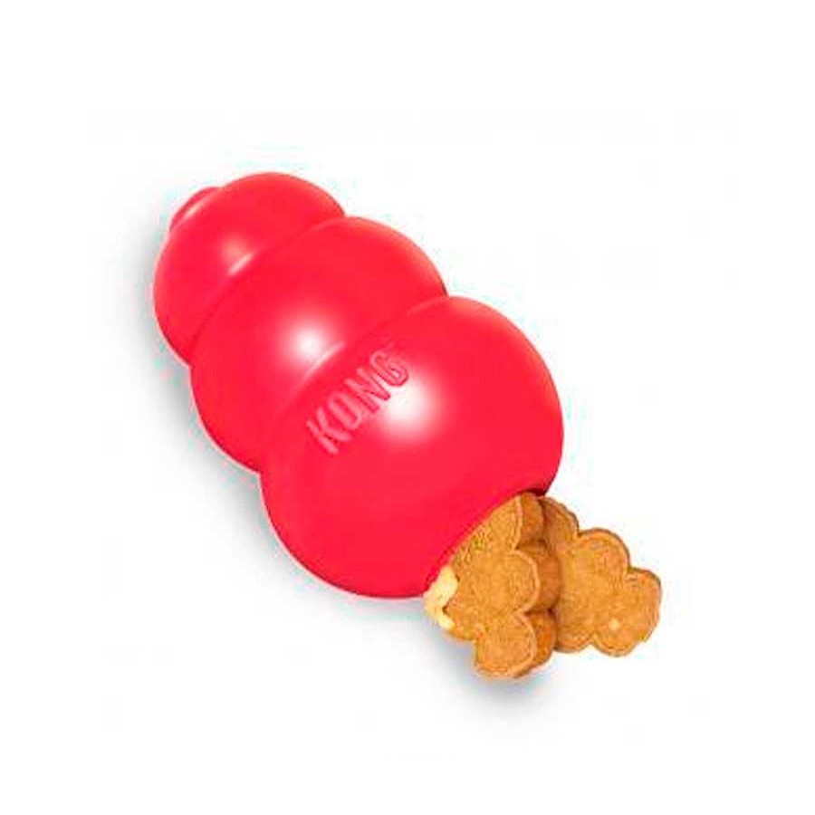 Perros Kong Juguetes Para Perros | Kong Classic Portagolosinas Rojo Para Perros