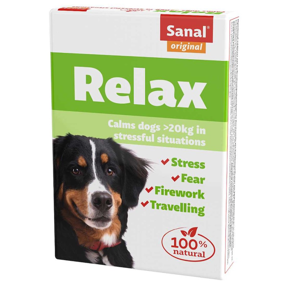 Gatos SANAL Productos Para La Salud | Sanal Relax Anti-Stress Dog Relajante 100% Natural Para Perros