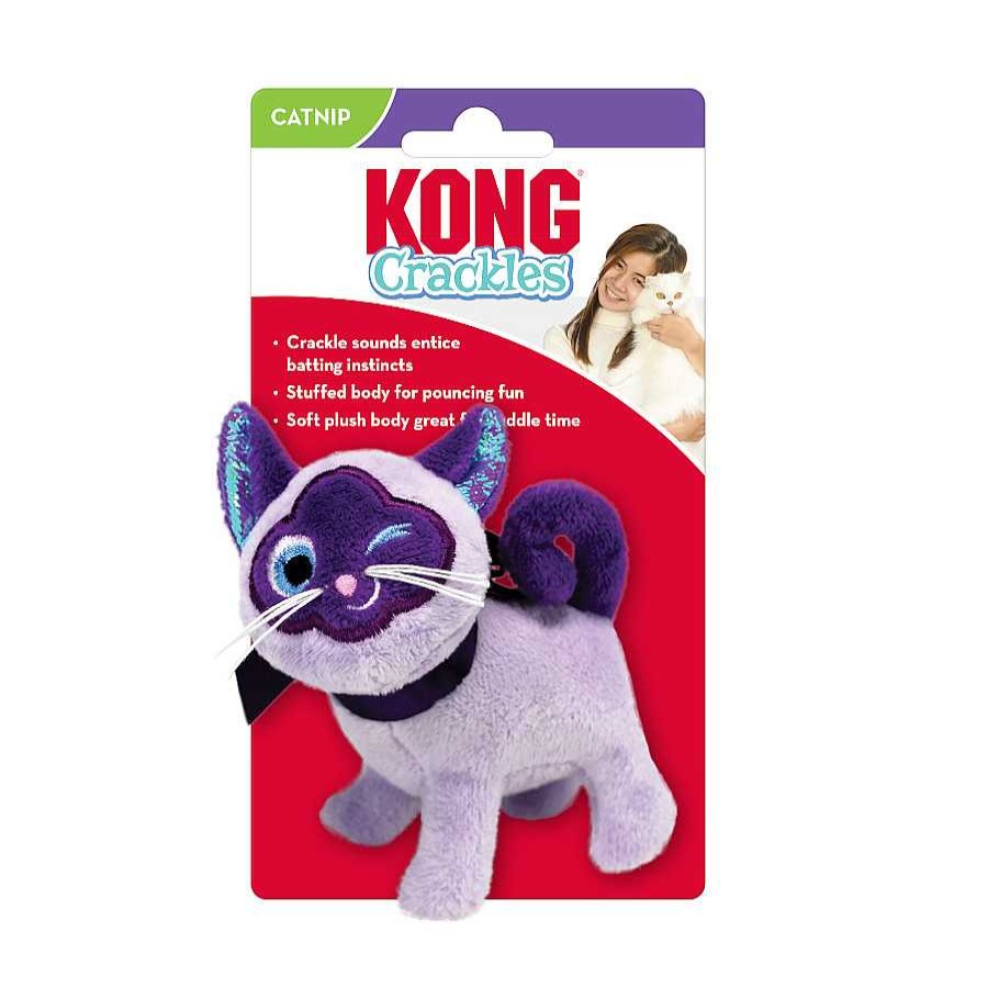 Gatos Kong Peluches | Kong Crackles Winkz Felino De Peluche Para Gatos