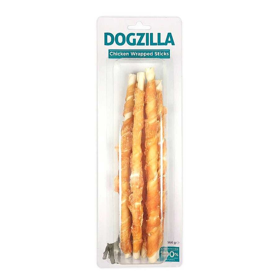 Perros Dogzilla Larga Duraci N | Dogzilla Huesos Con Pollo Enrollado Para Perros