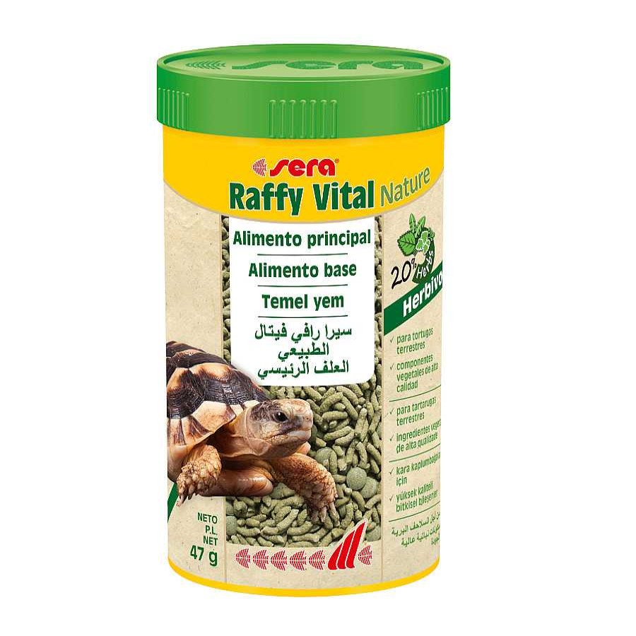 Otros Animales Sera Comida | Sera Raffy Vital Comida Para Reptiles Herb Voros