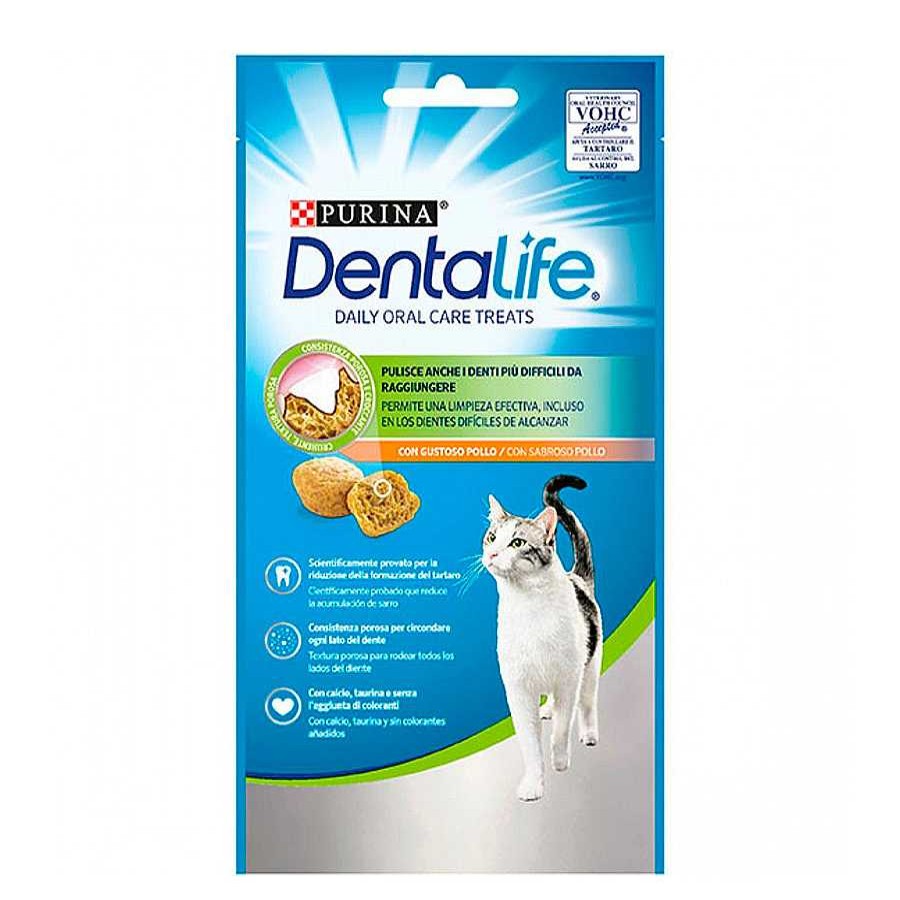 Gatos Dentalife Premios Y Entretenimiento | Dentalife Snack Dentales Pollo Para Gatos