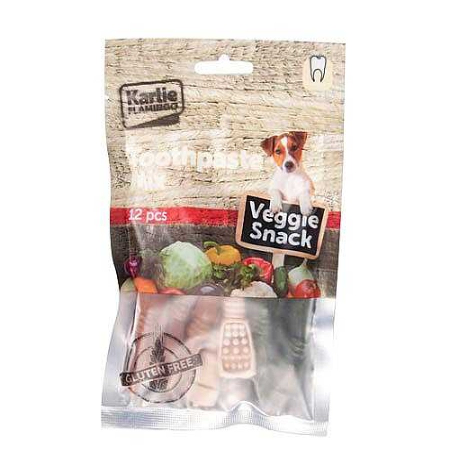 Perros Veggie Toppings Dentales | Veggie Snacks Dentales Toothpaste Mix Para Perros