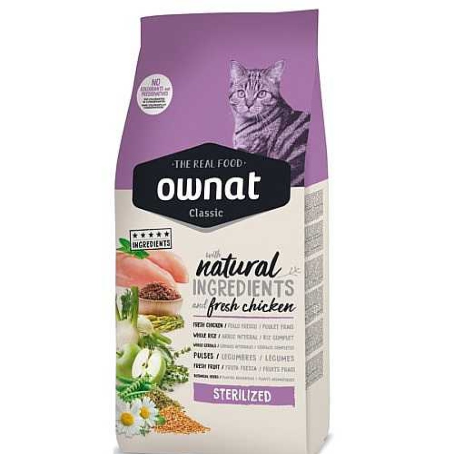 Gatos Ownat | Ownat Classic Sterilized Pienso Para Gatos