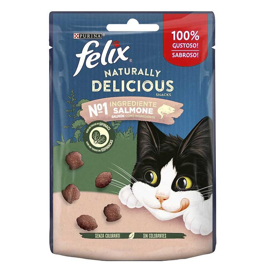 Gatos Felix Premios Y Entretenimiento | Felix Bocaditos Naturally Delicious De Salm N Para Gatos