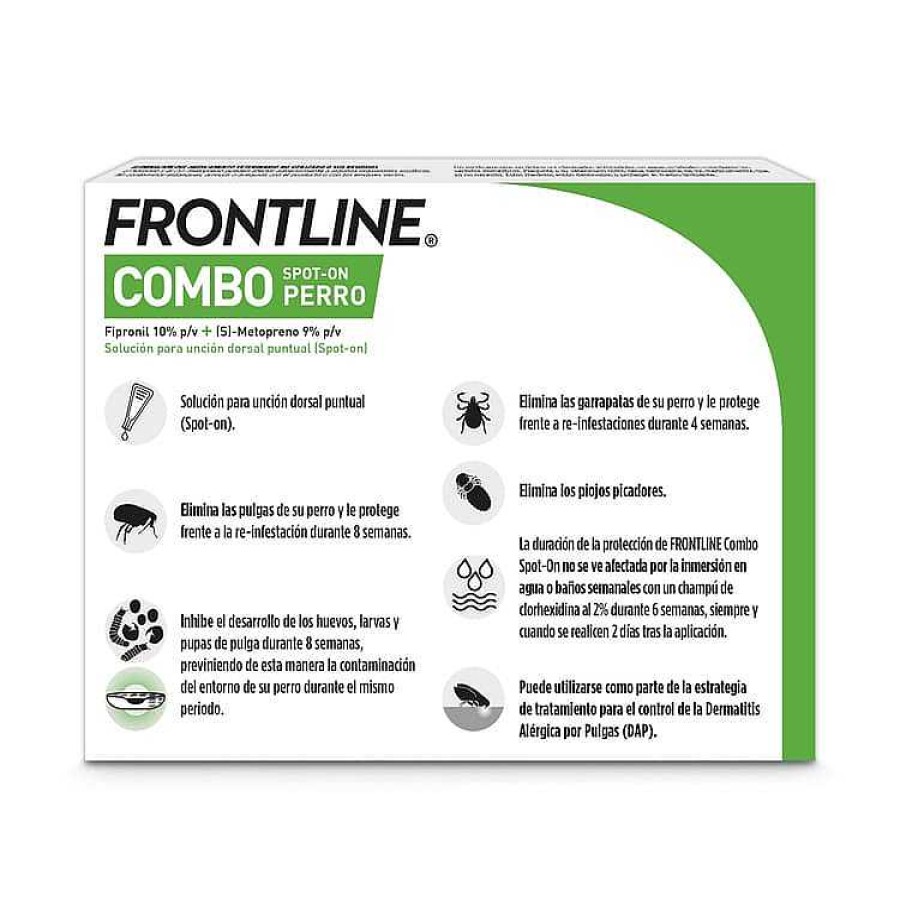 Perros Frontline Pipetas | Frontline Combo Pipetas Antiparasitarias Para Perros Medianos