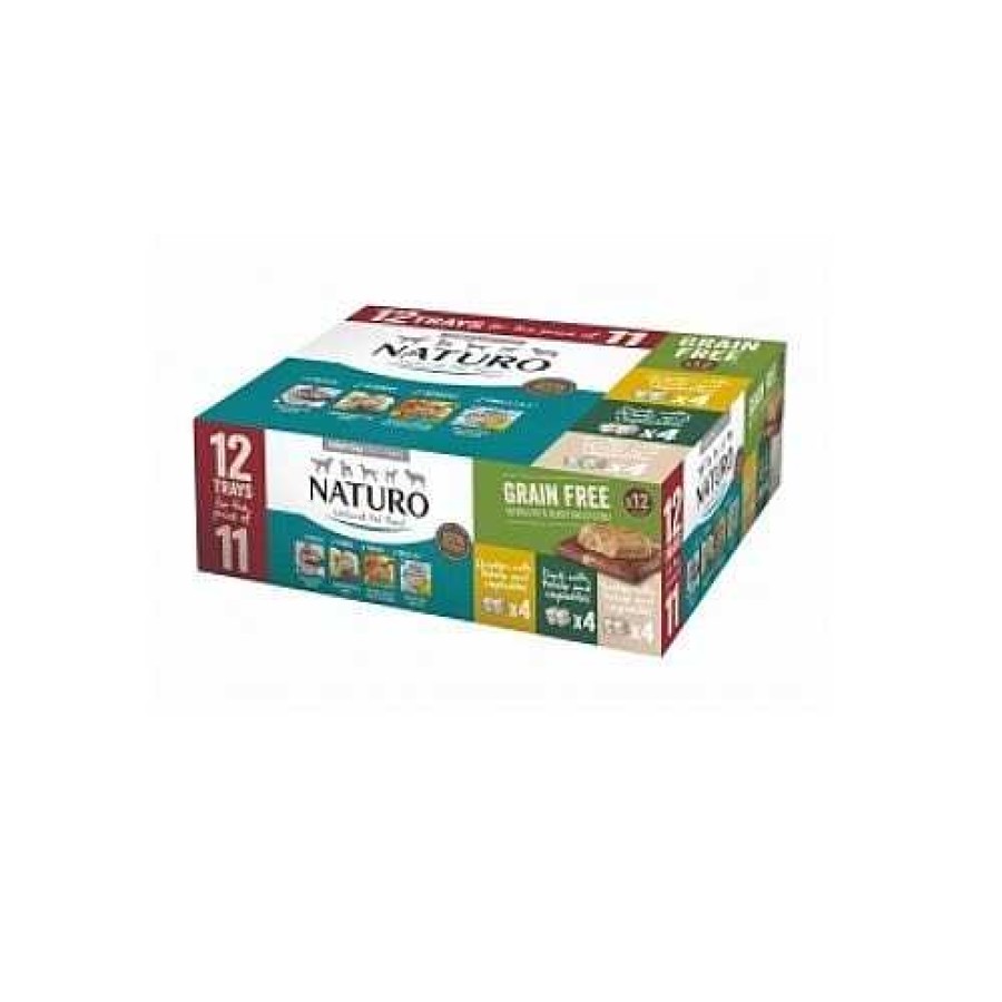 Perros Naturo Naturales | Naturo Adult Multipack Grain Free Alimento H Medo Sabor Variado Para Perros