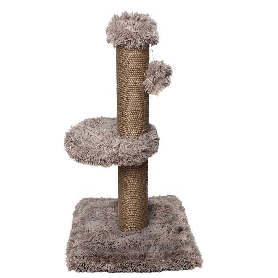 Gatos Catshion Rascadores | Catshion Fede Poste Rascador Beige Para Gatos