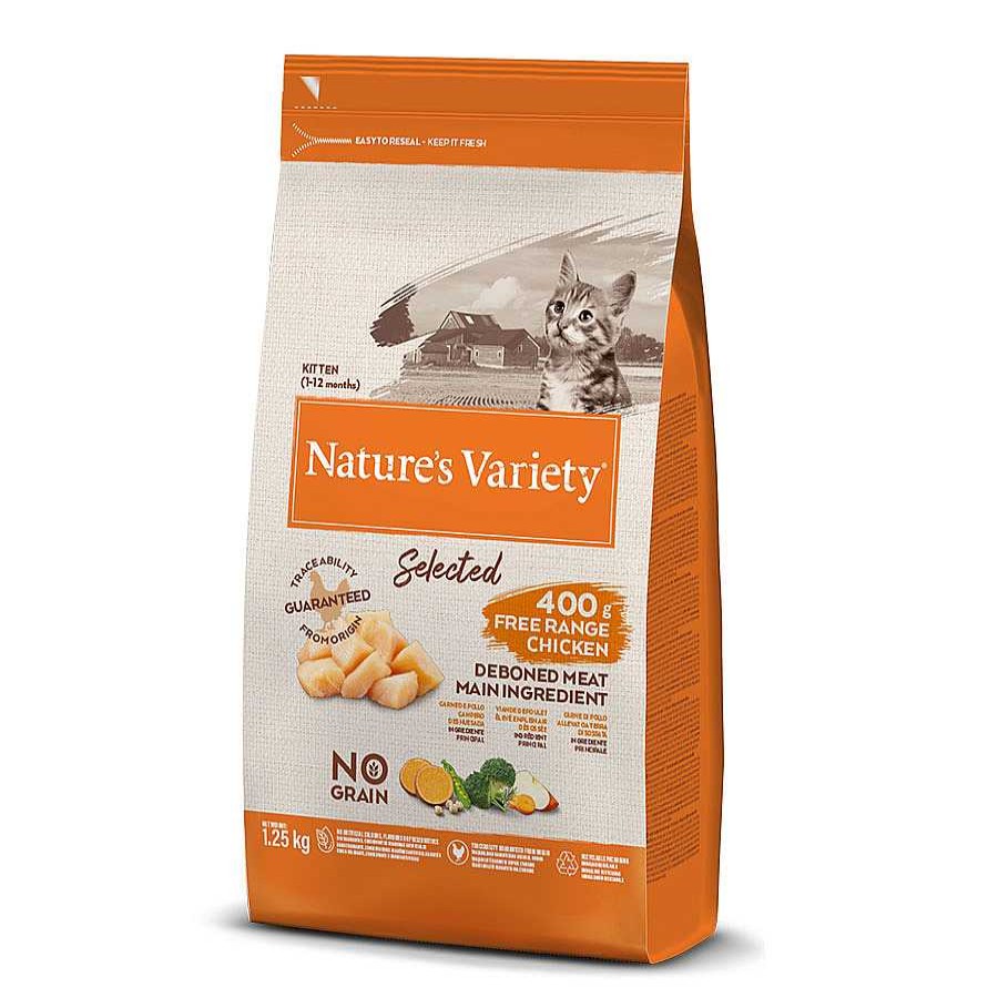 Gatos Nature's Variety | Nature'S Variety Selected Kitten Pollo Pienso Para Gatos