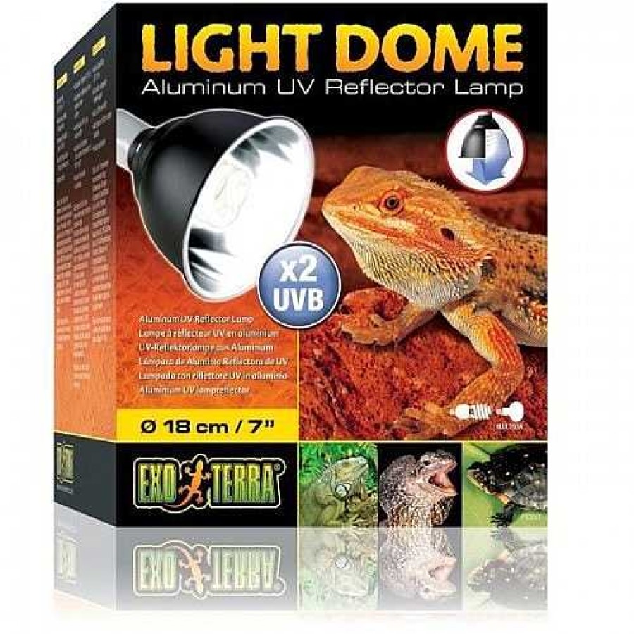 Otros Animales Exoterra Iluminaci N | Exo Terra Light Dome Portal Mparas De 18 Cm Para Reptiles