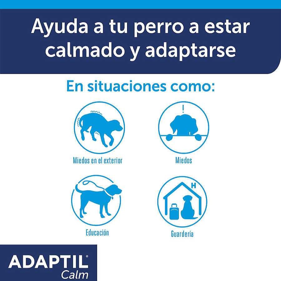 Perros Adaptil Accesorios Coche Y Viajes | Adaptil Collar Tranquilizante Para Perros