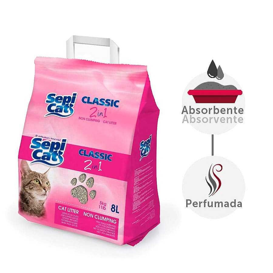 Gatos Sepicat Otros Lechos | Sepicat Antibac Arena No Aglomerante