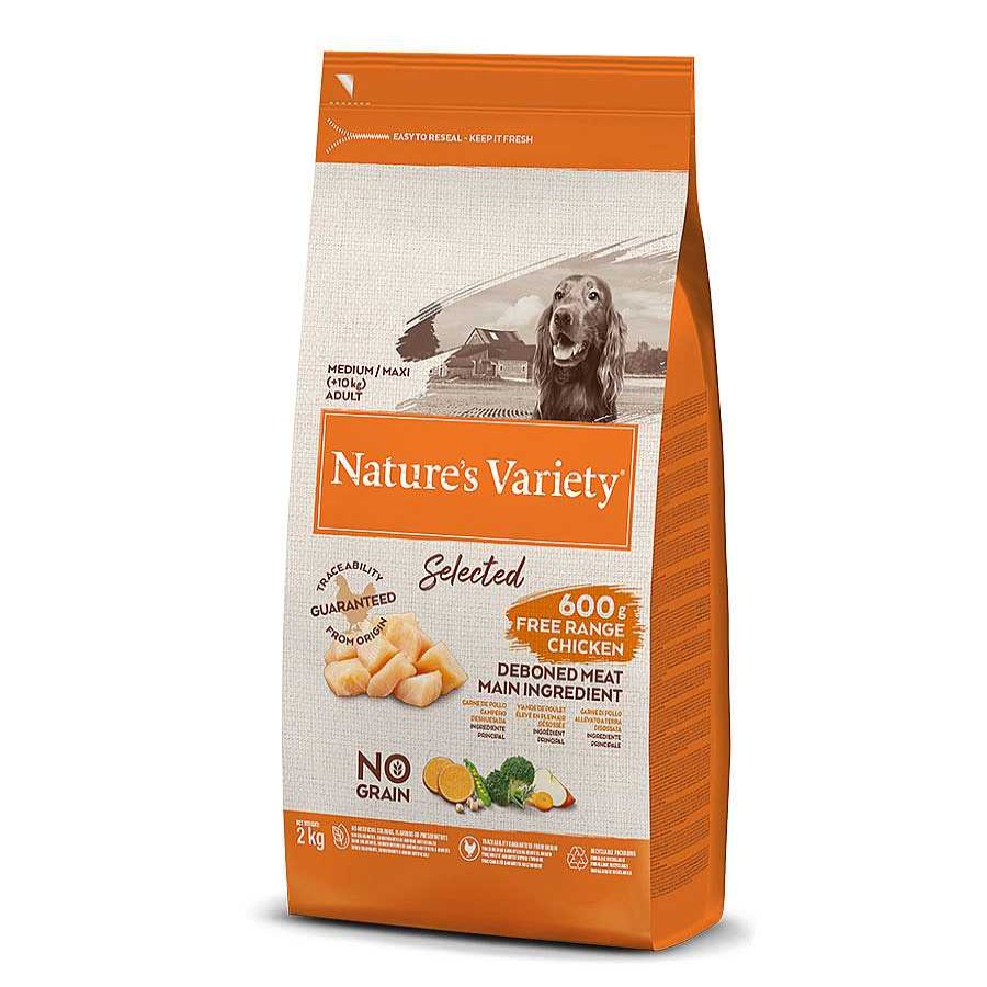 Perros Nature's Variety | Nature'S Variety Selected Adult Medium Pollo Pienso Para Perros