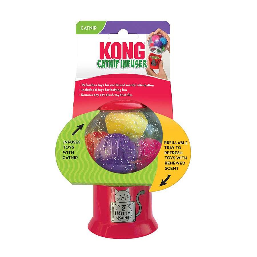 Gatos Kong Pelotas | Kong Catnip Infusor Con Pelotas Para Gatos