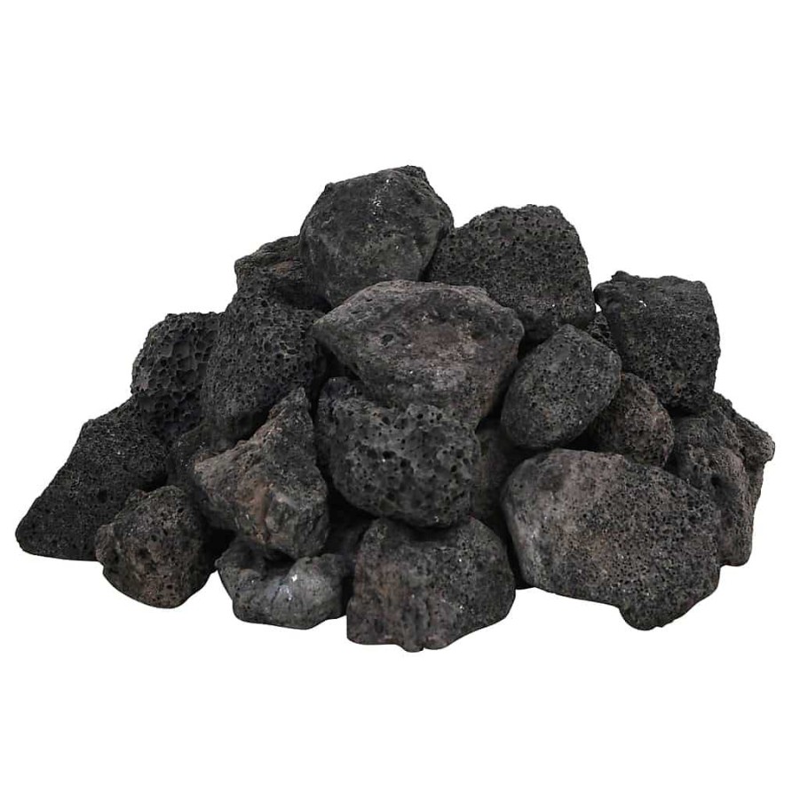 Otros Animales vidaxl Decoraci N De Acuarios | Vidalxl Vidaxl Rocas Volc Nicas Negras 10 Kg 3-5 Cm Para Acuario