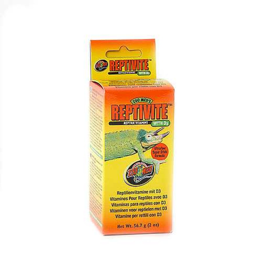 Otros Animales Zoo Med Comida | Zoo Med Reptivite Vitamina D3 Para Reptiles