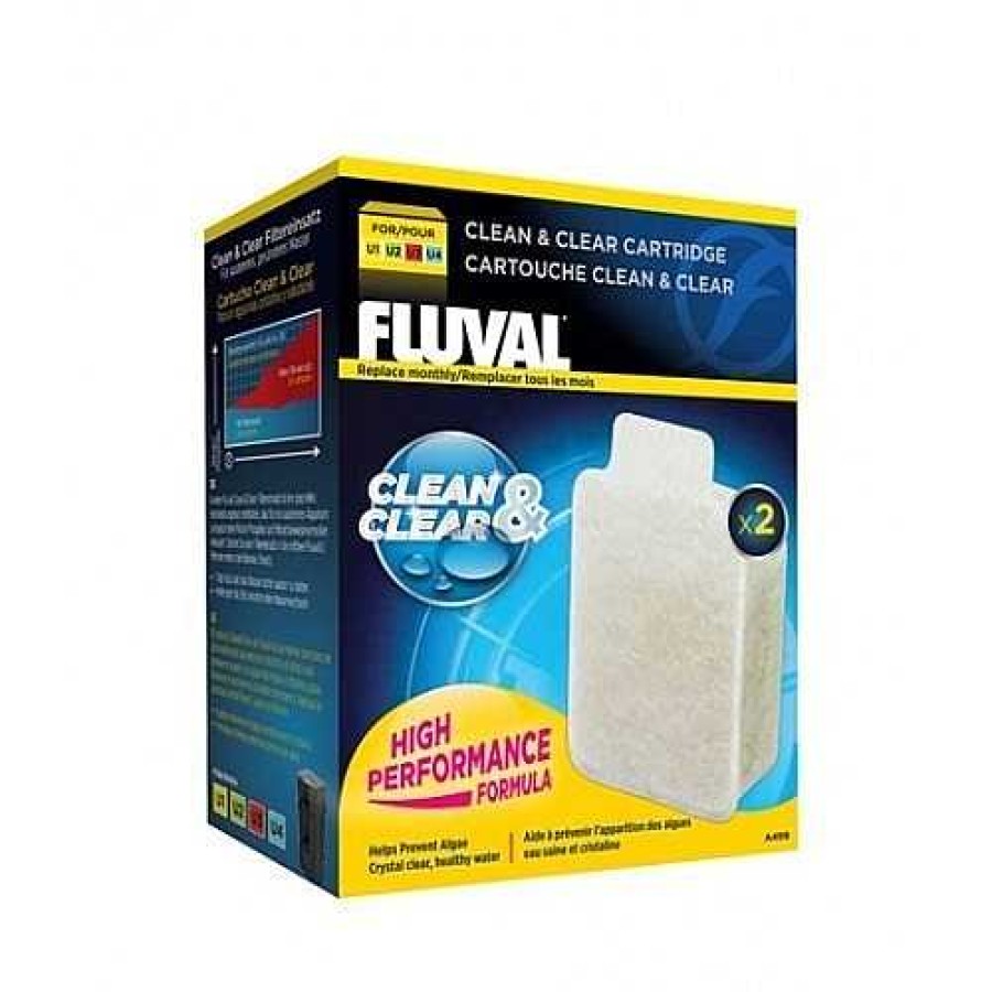 Otros Animales Fluval Repuestos Filtros Y Bombas | Cartucho Fluval U Modelo Clean & Clear