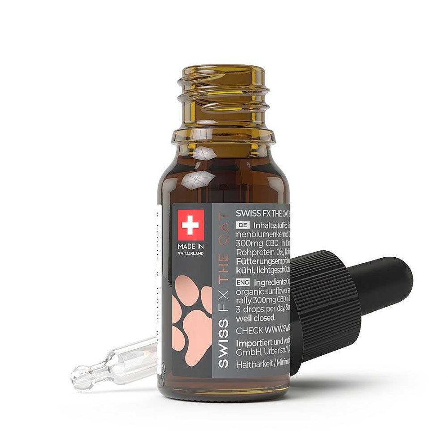 Gatos SWISS FX Relajantes | Swiss Fx Aceite De Cbd 3% Salm N Para Gatos