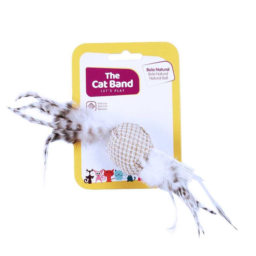 Gatos The Cat Band Pelotas | The Cat Band Pelota Con Plumas