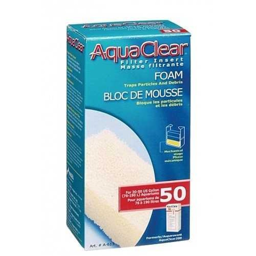 Otros Animales Aquaclear Repuestos Filtros Y Bombas | Carb N Aquaclear Foamex 50 Para Acuarios