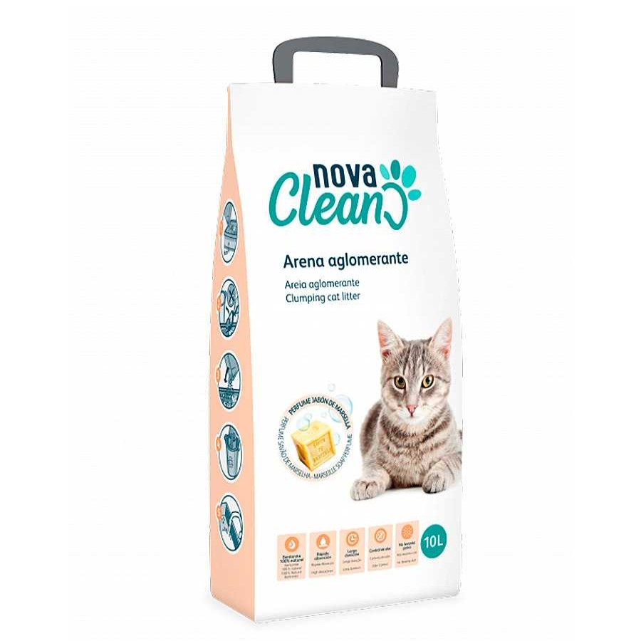 Gatos Nova Clean Arena Aglomerante | Nova Clean Marsella Arena Aglomerante Para Gatos