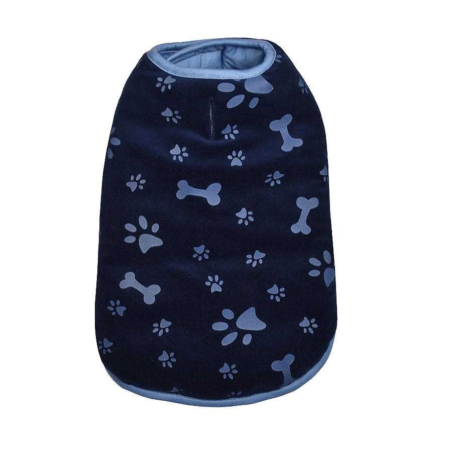 Perros Outech Ropa Para Perros | Outech Bones Abrigo Azul Para Perros