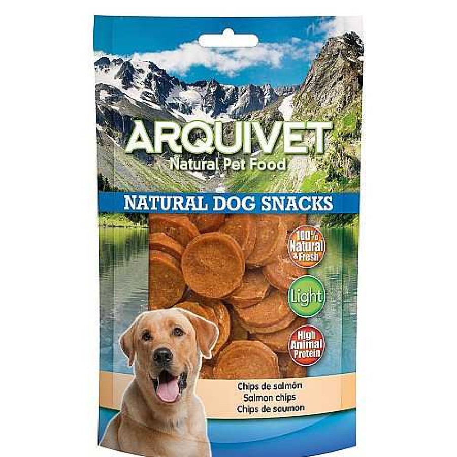 Perros Arquivet Sin Cereales | Chips Natural Dog Snacks Arquivet Para Perros Sabor Salm N