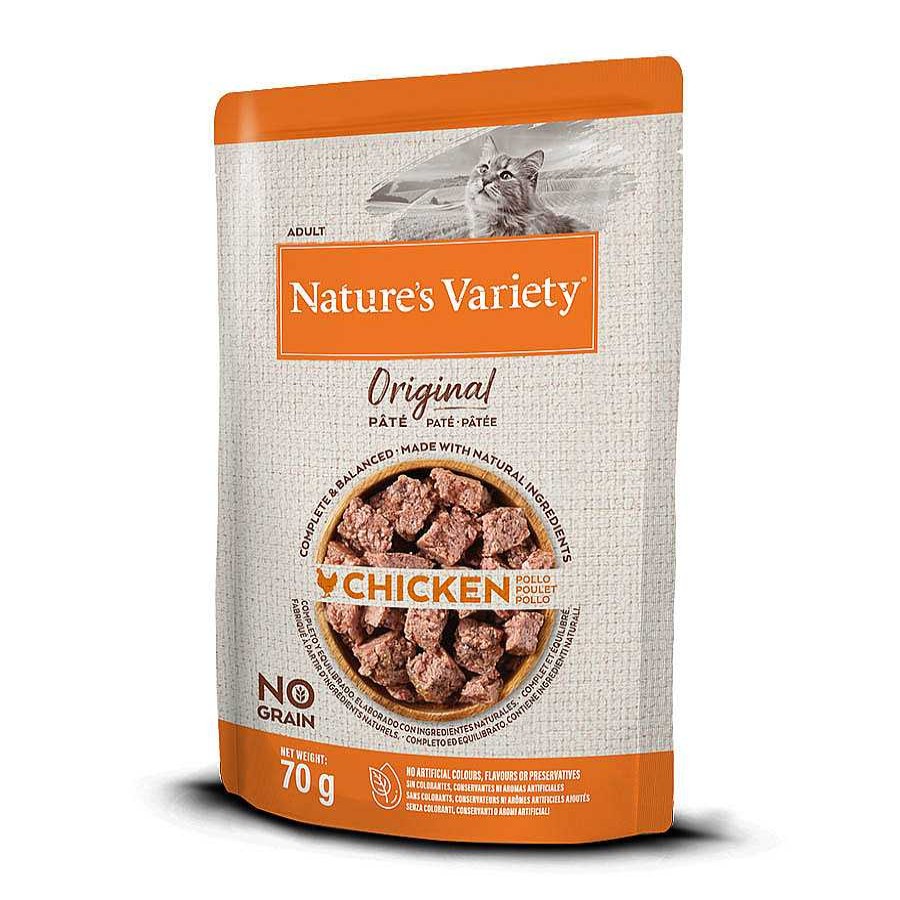 Gatos Nature's Variety | Nature'S Variety Original Adult Pollo Sobre Para Gatos