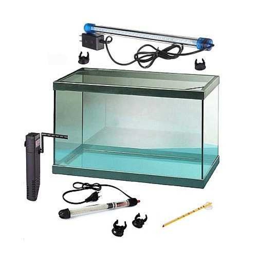 Otros Animales Akkua Acuarios | Acuario Akkua Basic Compact De Cristal Float Para Peces