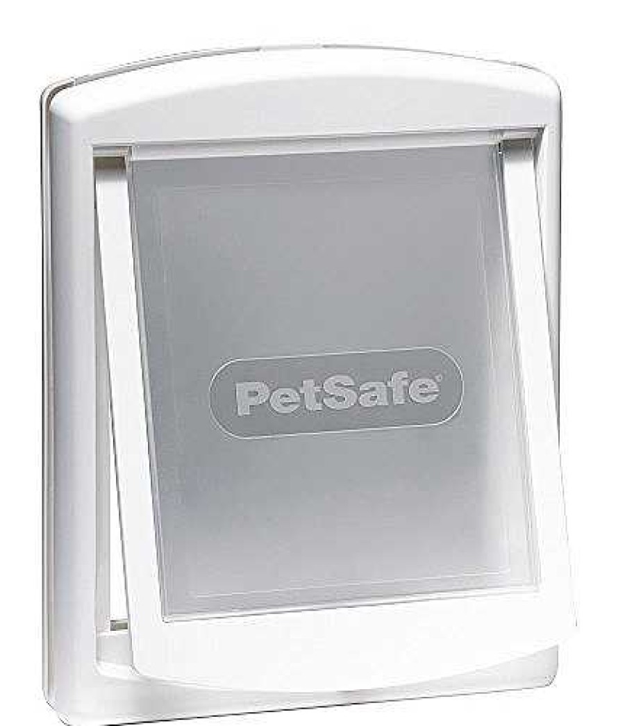 Perros PetSafe Puertas Para Perros | Staywall Puerta Blanca Para Perros Grandes